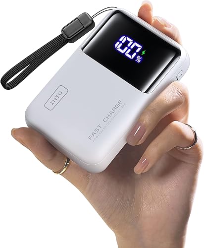 Miniatura 8 de INIU Cargador Portátil, 20000mAh 65W Batería Externa Compacta USB C para Laptop, Paquete de Batería de Carga Rápida PD QC de 3 Salidas, Cargador