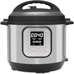 Arrocera Vaporera Instant Pot Duo 80 7 en 1 Olla a Presión Eléctrica con Función de Arrocera, Cocción Lenta, Yogurtera, Vaporera, 8 L