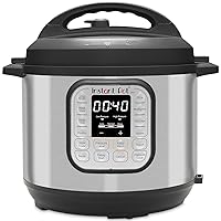 Instant Pot Duo 80 7 in 1 Pentola a Pressione Elettrica/ Vaporiera / Scaldavivande