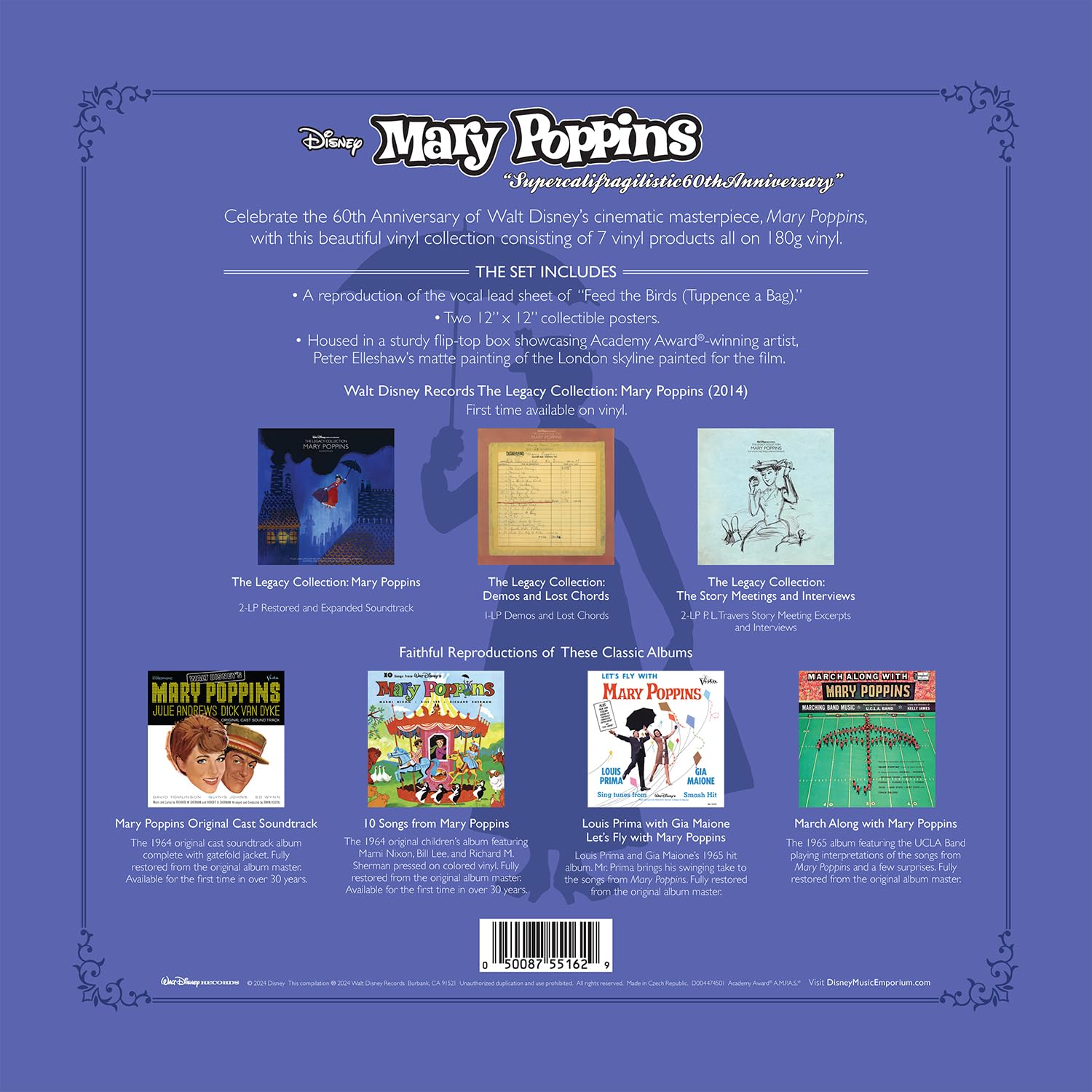 Mary Poppins: The 60th Anniversary Collection [7 LP Boxset]