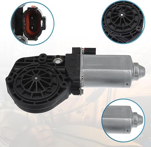 Miniatura 4 de ACROPIX Motor de elevación de elevalunas eléctrico delantero derecho para Ford F-150 - Paquete de 4 negro