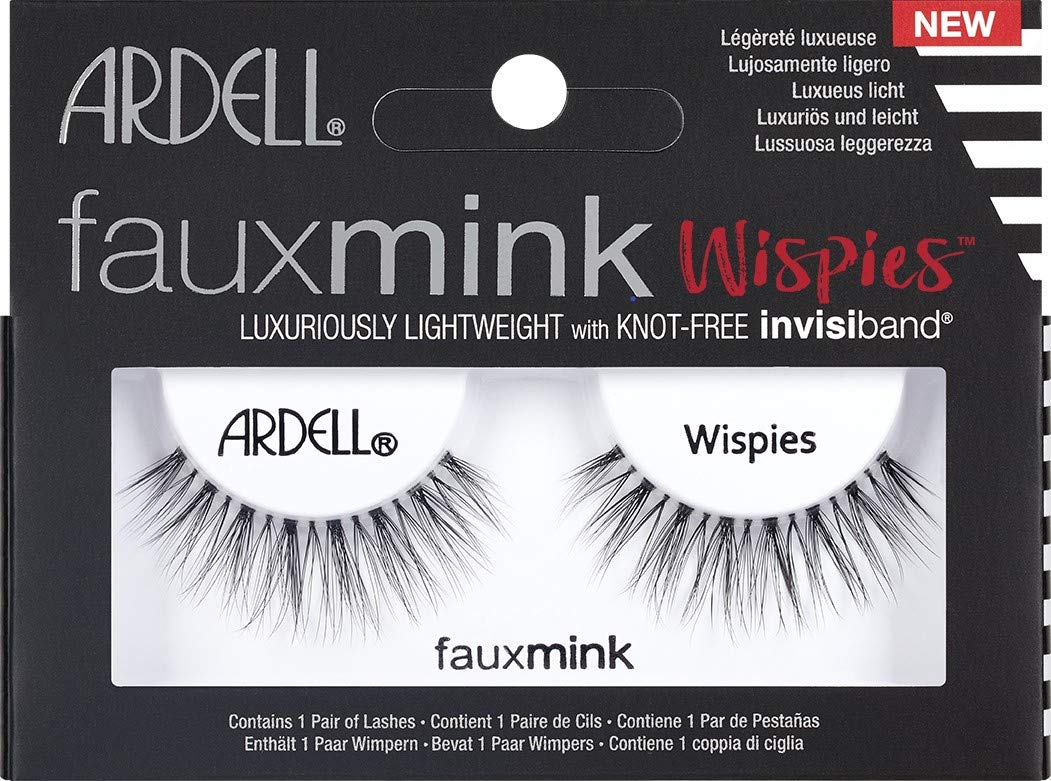 Faux Mink Wispies, Black, 10 g