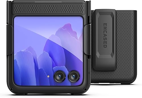 Miniatura 4 de Encased DuraClip - Funda para Motorola Razr Plus 2023 con clip para cinturón, carcasa RAZR+ (RAZR 40 Ultra)