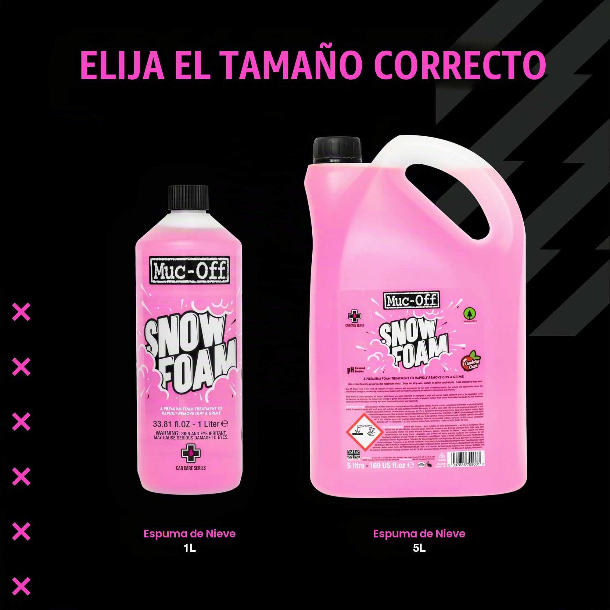 Muc-Off Motorradreiniger Snow Foam, 5L, 0709