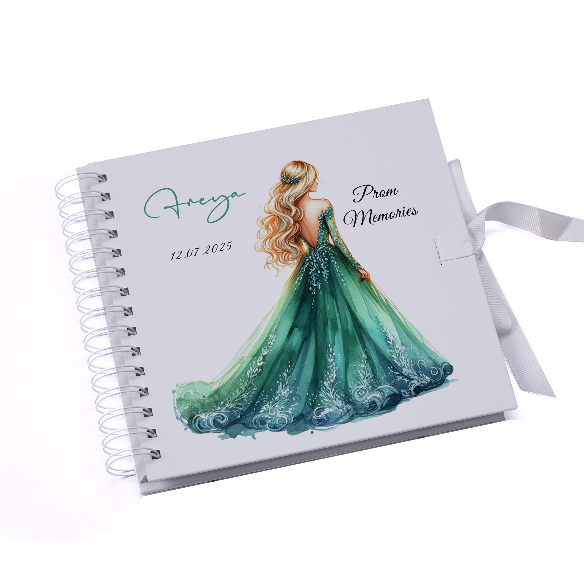 Custom Girl School Leavers Prom Night Scrapbook Celebration Album Personalised Prom Memory Book Graduation Prom
