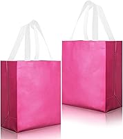 Vista 19 de Eccliy Juego de 80 bolsas de regalo reutilizables brillantes con asa para Pascua, boda, eventos de primavera, graduación