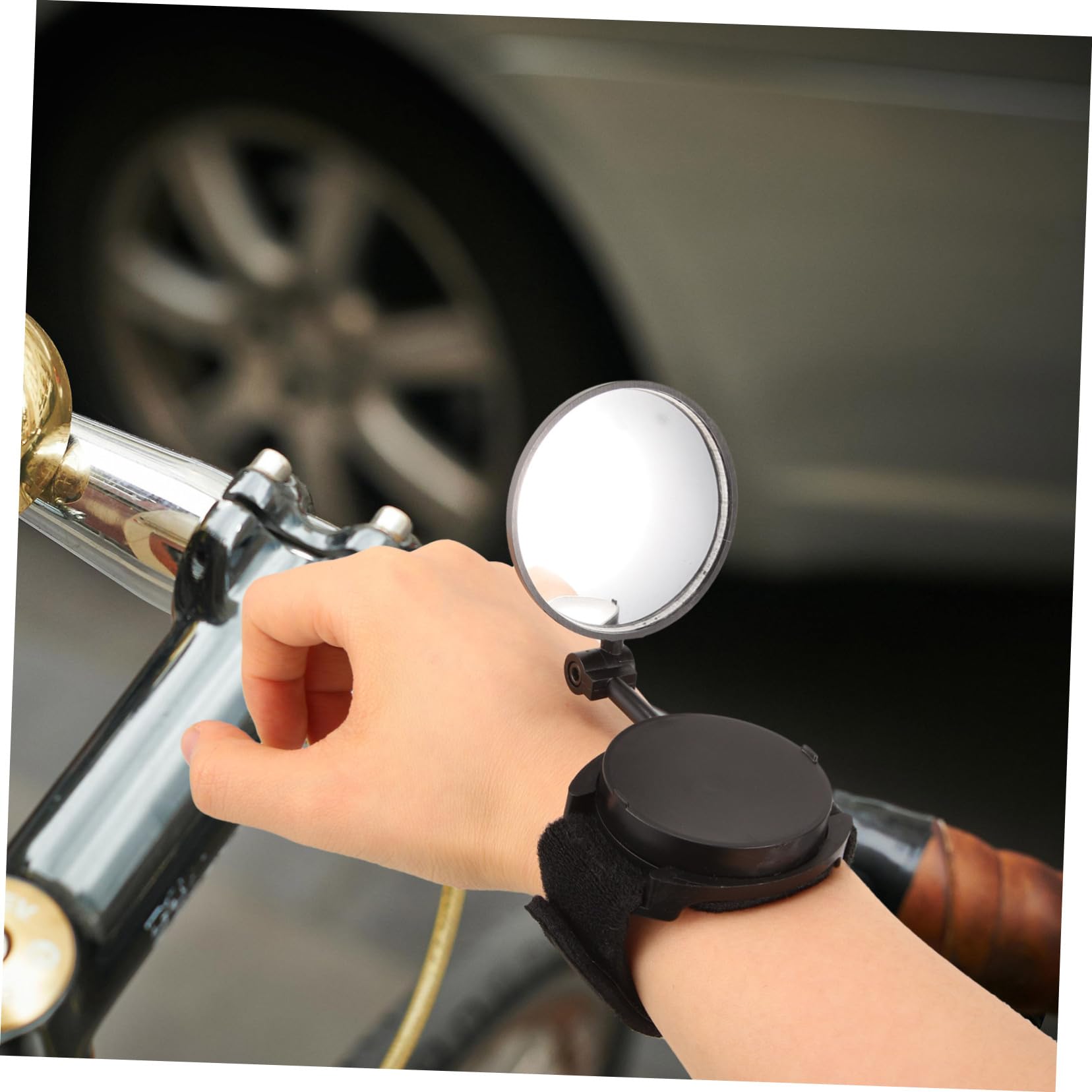 5 Piezas Retrovisor para Bicicleta con Rotación de Accesorio de Visibilidad para Urbano