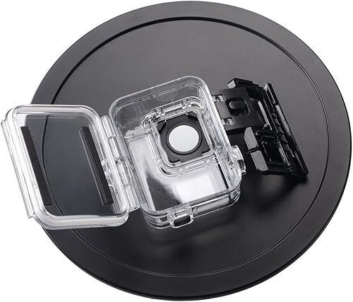 Miniatura 4 de Suptig Lente de puerto domo compatible con GoPro Hero 7 Black Hero 6 Black Hero 5 con carcasa impermeable y barra flotante de mano, buceo,