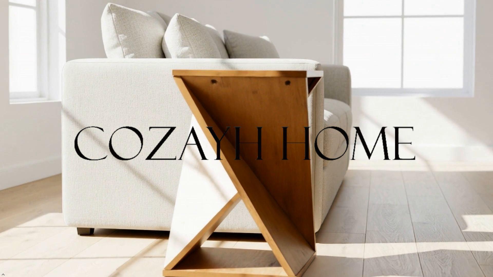 Amazon.com: COZAYH Rustic Farmhouse Geometric Style End Table with