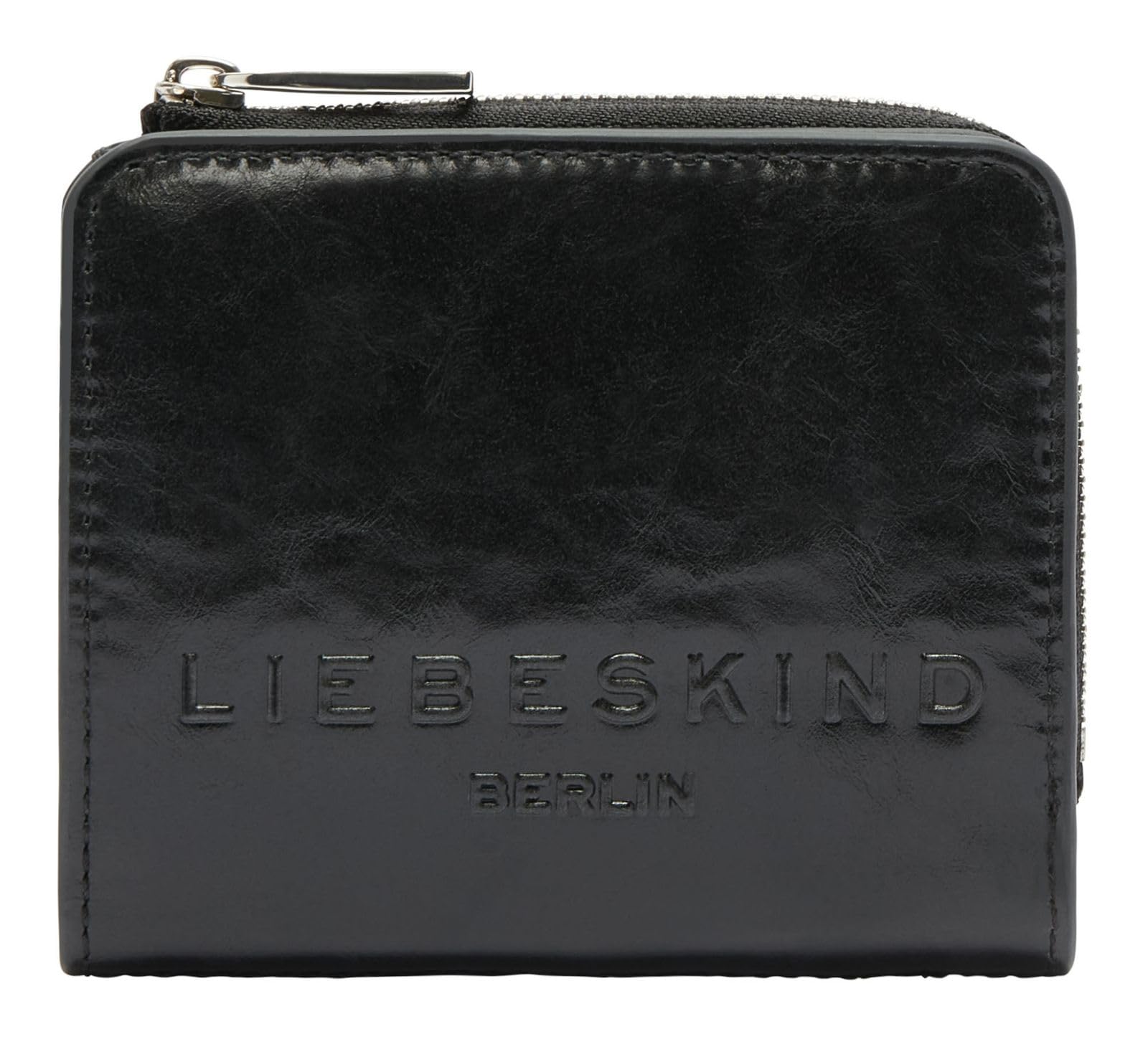 Liebeskind Berlin Women's Toni-Elvira PT Crinkle Black Purse, black, small
