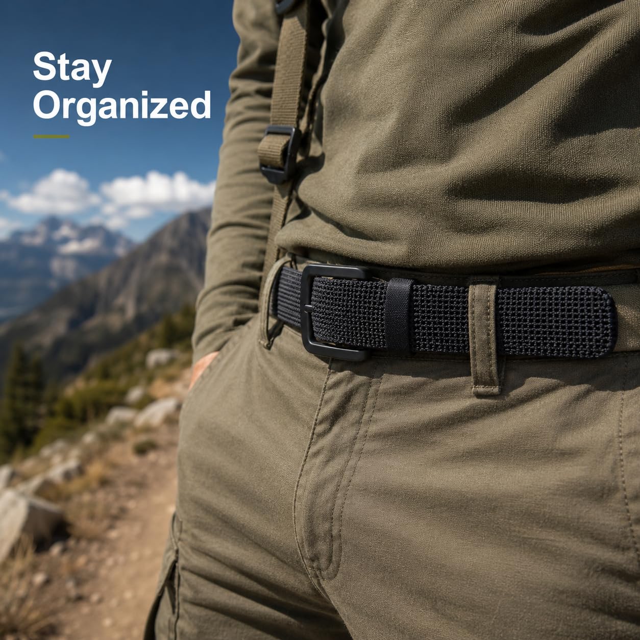 HEAVY DRIVER 10PCS Elastic Nylon Keeper Loops | Tactical Strap Retainer Bands for Pants Waistbands, Outdoor Gear, Utility Accessories & Backpack Straps 2