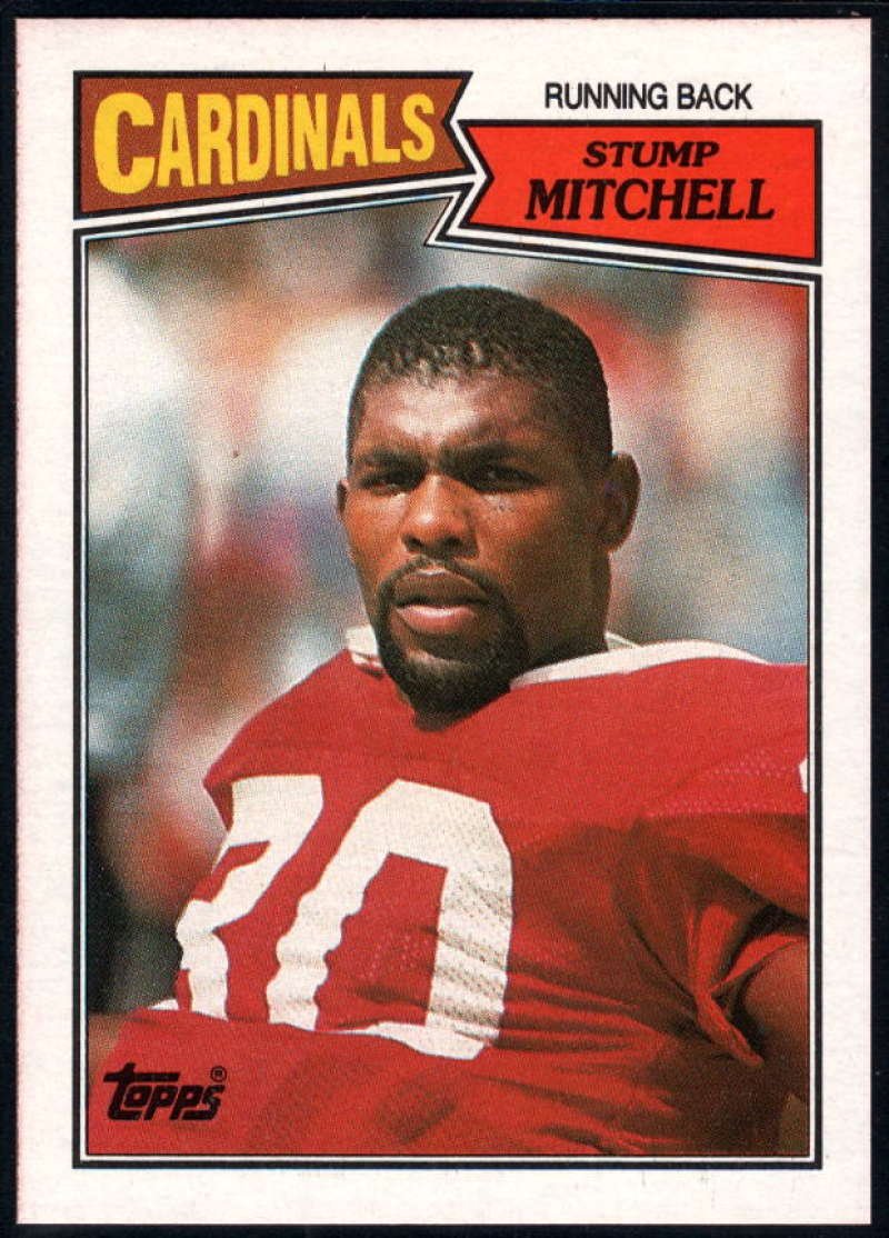 その他 nfl Amazon.com: Football NFL 1987 Topps #330 Stump Mitchell NM