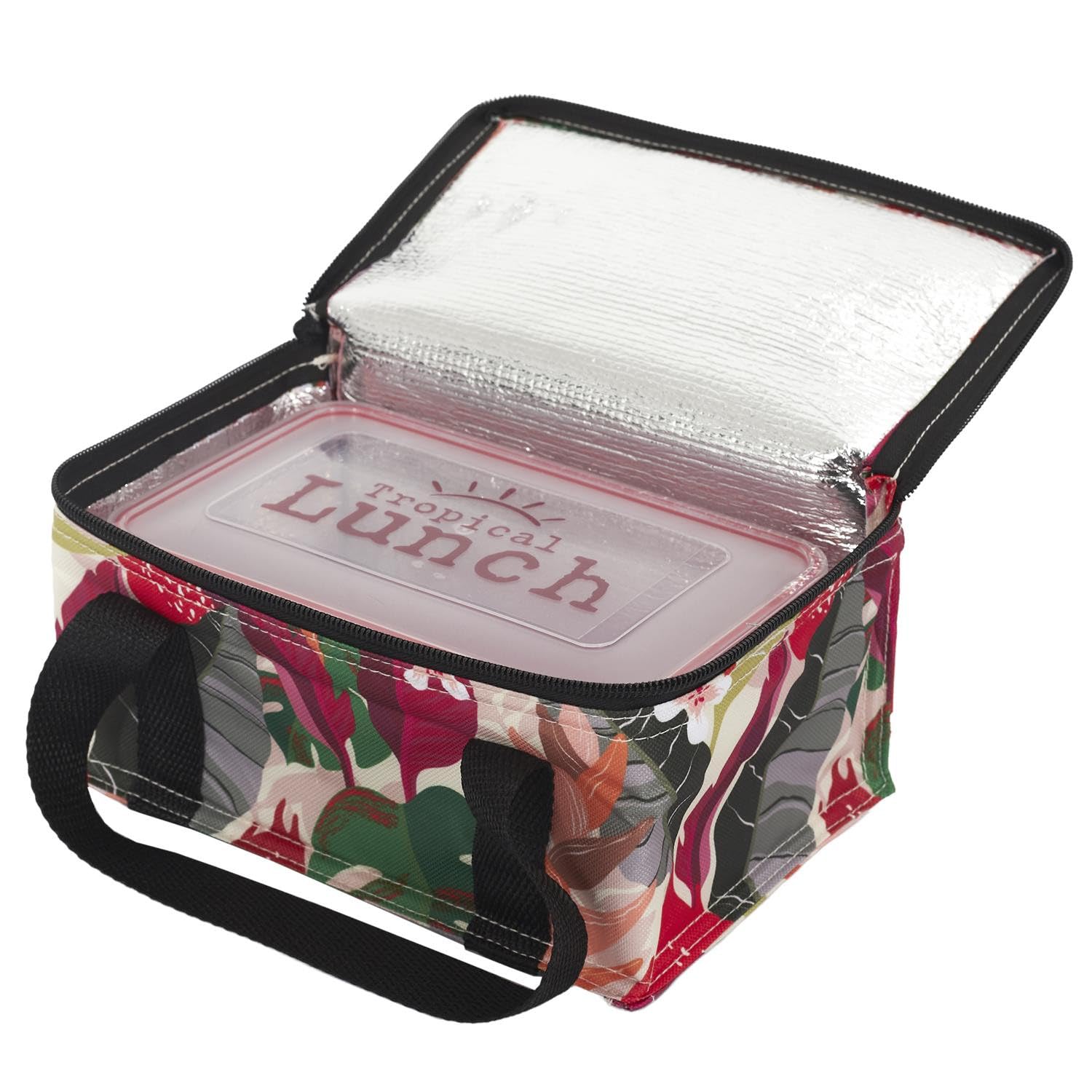 Deconation - Lote de 3 almuerzos con bolsa fresca isotérmica de 75 cl a juego – Caja de comida nómada