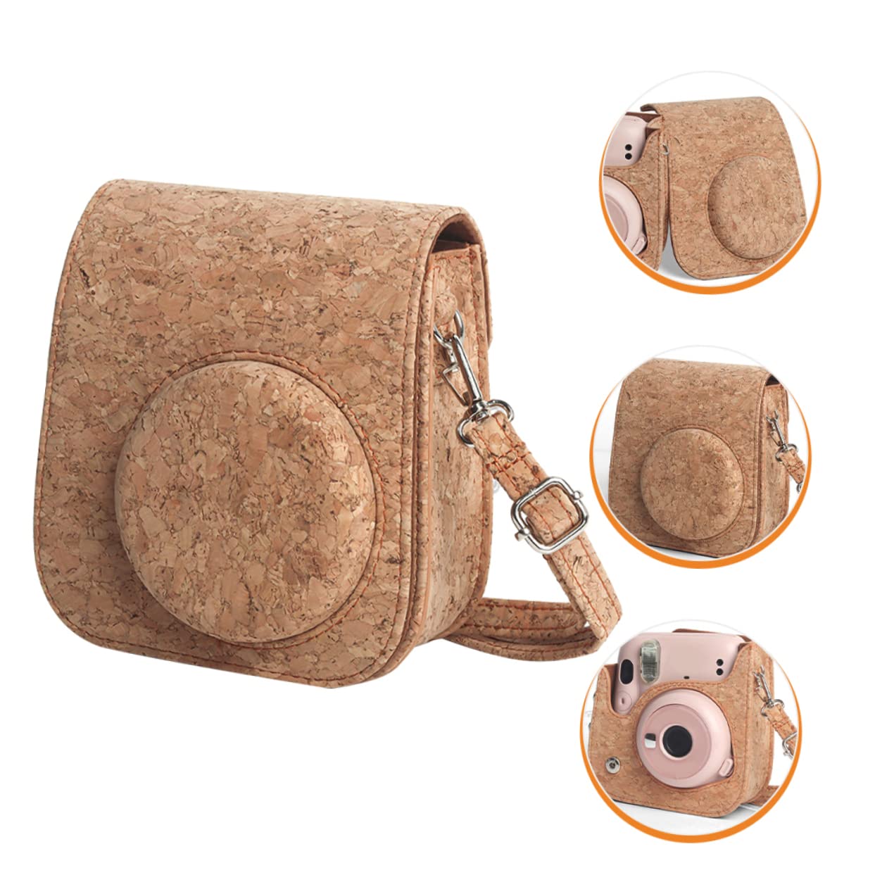 DOITOOL Borsa Per Fotocamera Da 3 Pezzi Custodia Per Fotocamera Fotocamera Istantanea Per Tracolla Regolabile Fotocamera Istantanea Borsa A Tracolla Copertura Per Fotocamera Custodia Per