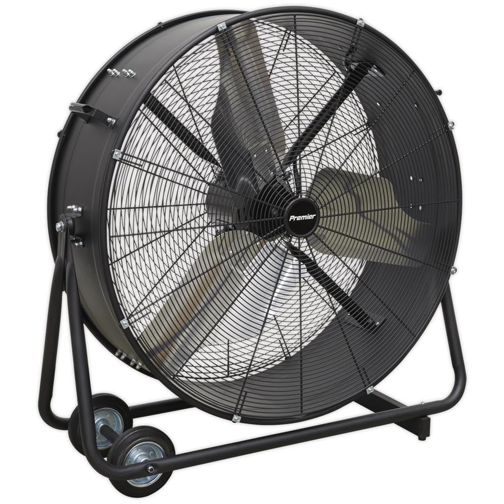 Sealey HVD36P Industrial High Velocity Drum Fan 36"" 230V - Premier