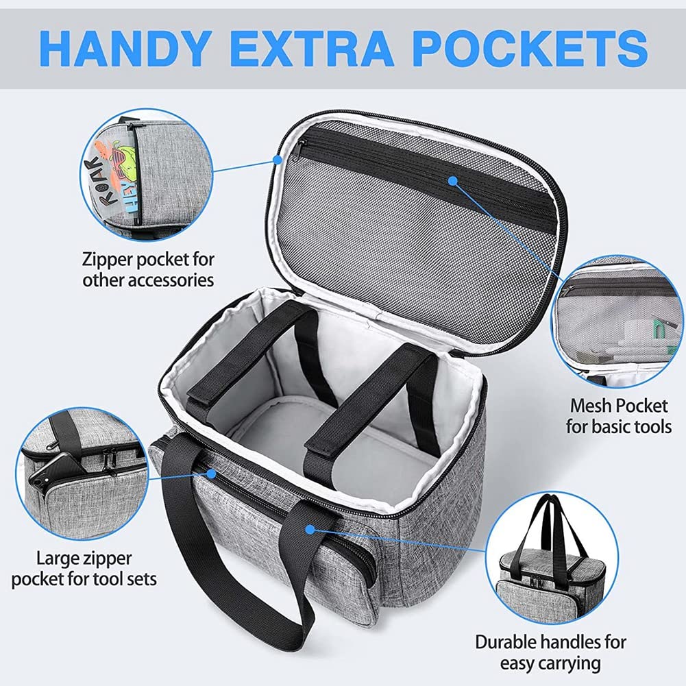 Étui de transport compatible avec presse à tasses, sac fourre-tout de voyage portable pour machine, accessoires
