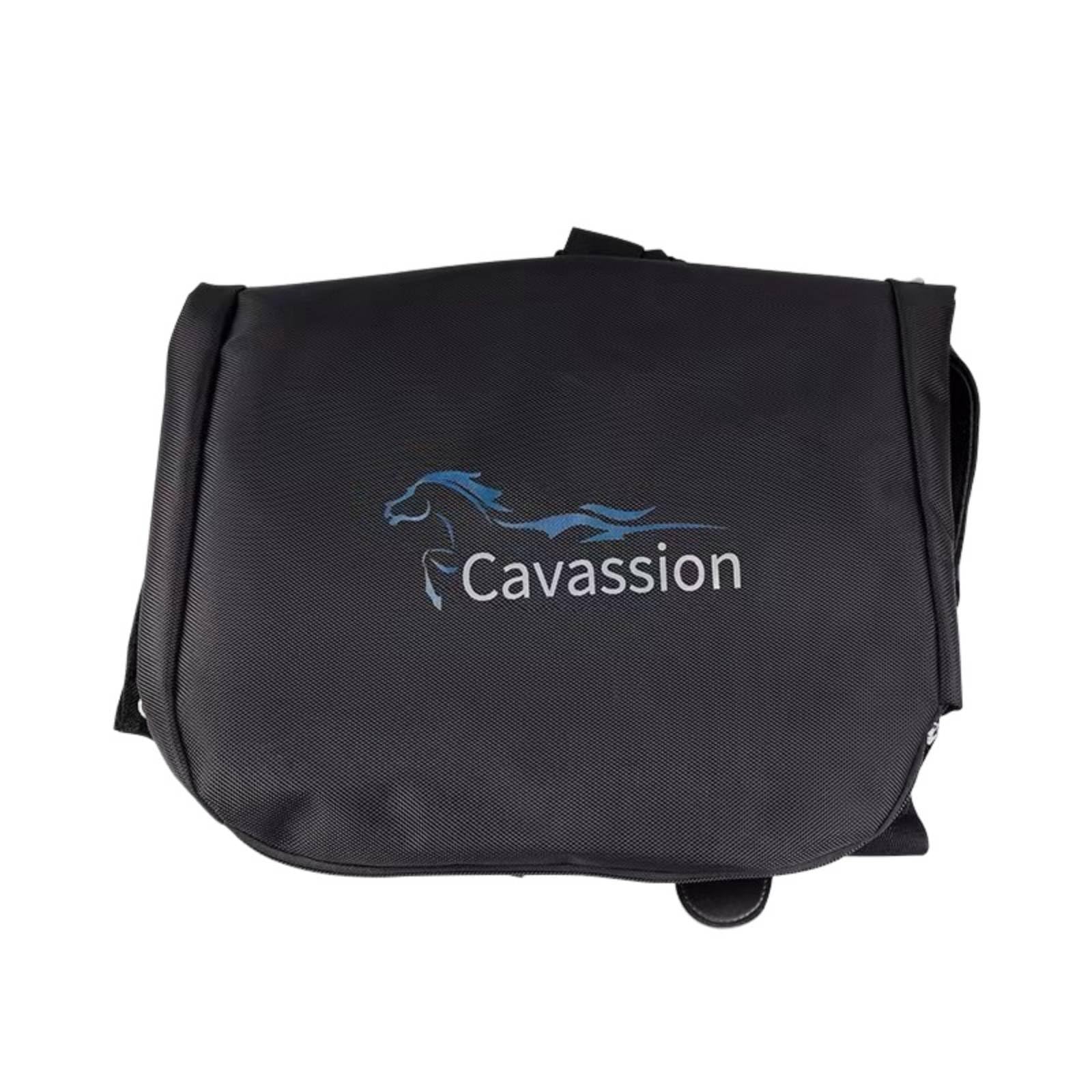 Pferdemisttasche Pferdewindel Mistfänger Kotbeutel Auffangsystem aus 1200D Oxford mit PVC Beschichtung Widerstandsfähig Wasserdicht mit Einstellbaren, Schwarz, Klein