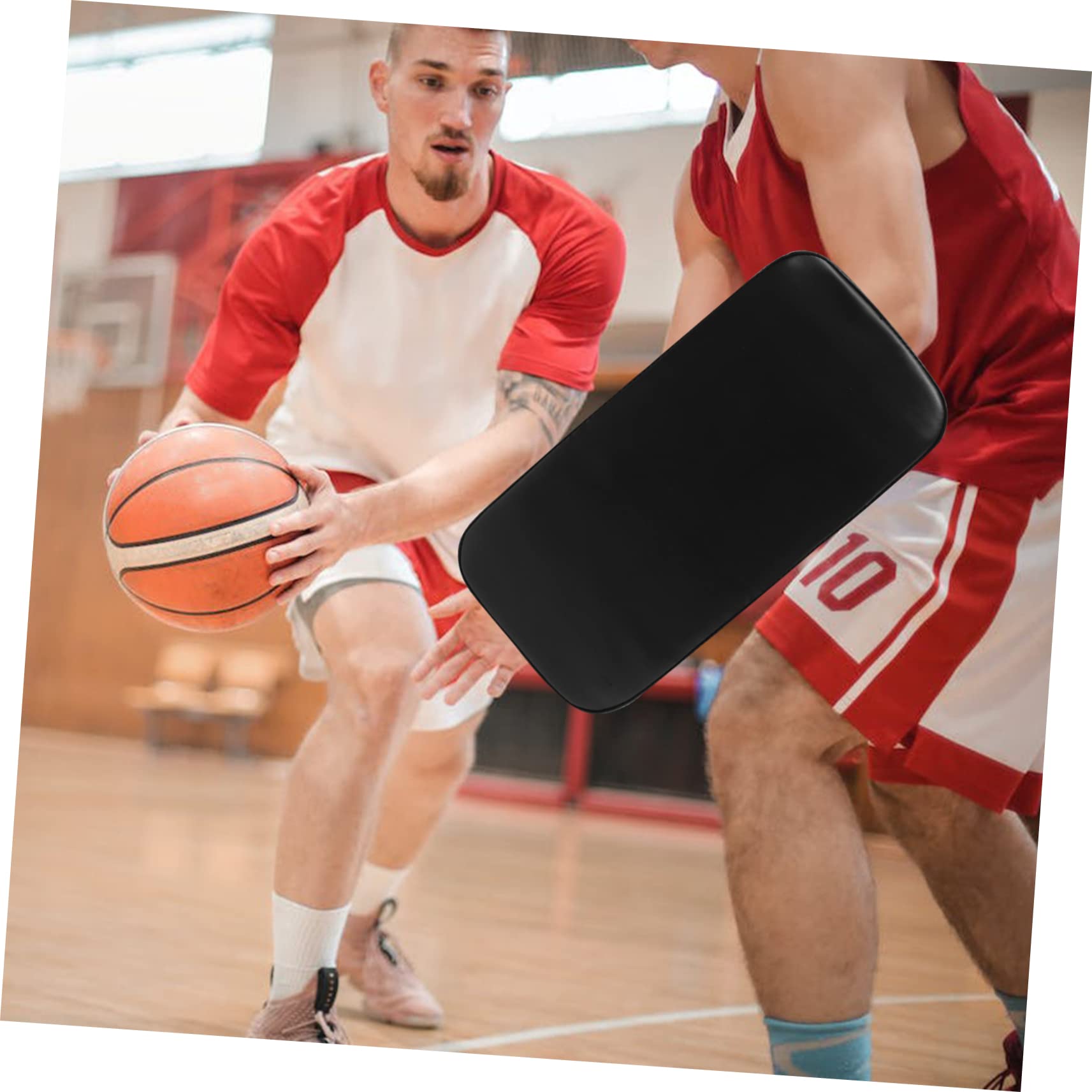 Coussin de Blocage Professionnel pour Entraînement de Basketball, Cuir PU et Mousse Perle, Améliore Mouvements et L'agilité, pour Garçon et Filles en Sport
