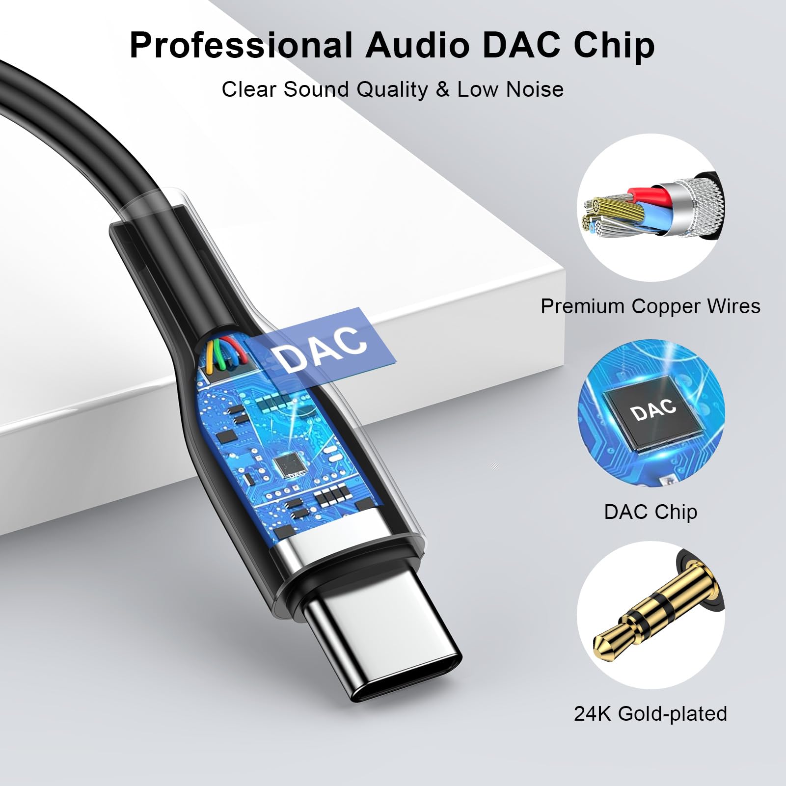 Samsung USB C to 3.5mm Aux Audio Cable,3FT Type C to 3.5mm Male Headphone Jack Adapter Car Stereo Cord for Samsung Galaxy A16 A15 A54 A35 A55 A14 S24 S23 Ultra S22 S21 S20,Pixel 9 8a 8 7,iPhone 16 15