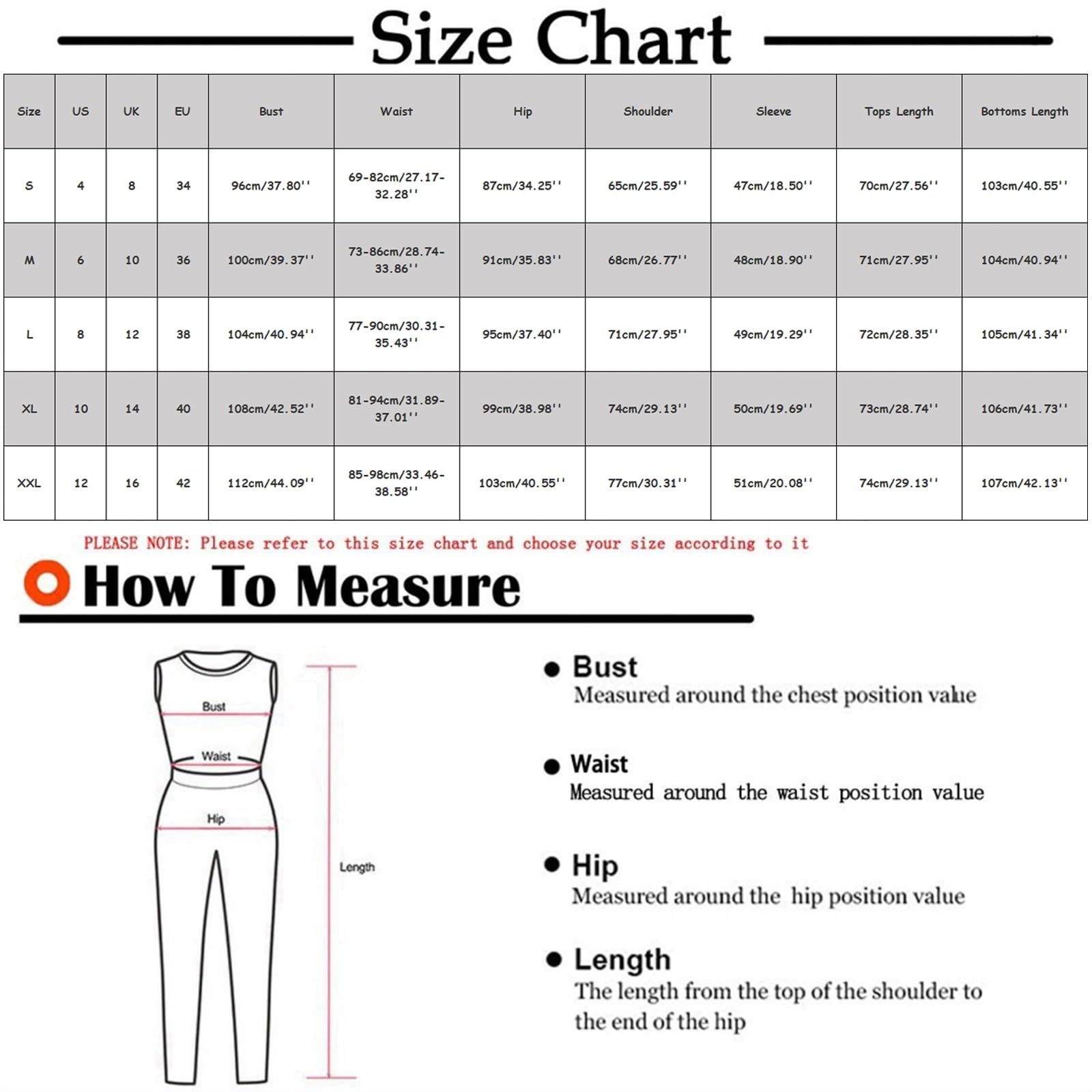 Ensemble 2 pièces à manches longues pour femme, taille S à 2XL, combinaison légère en tricot gaufré | Pantalon d'intérieur pour femme - Coupe ample - Col en V - Avec poche de poitrine - Couleur unie