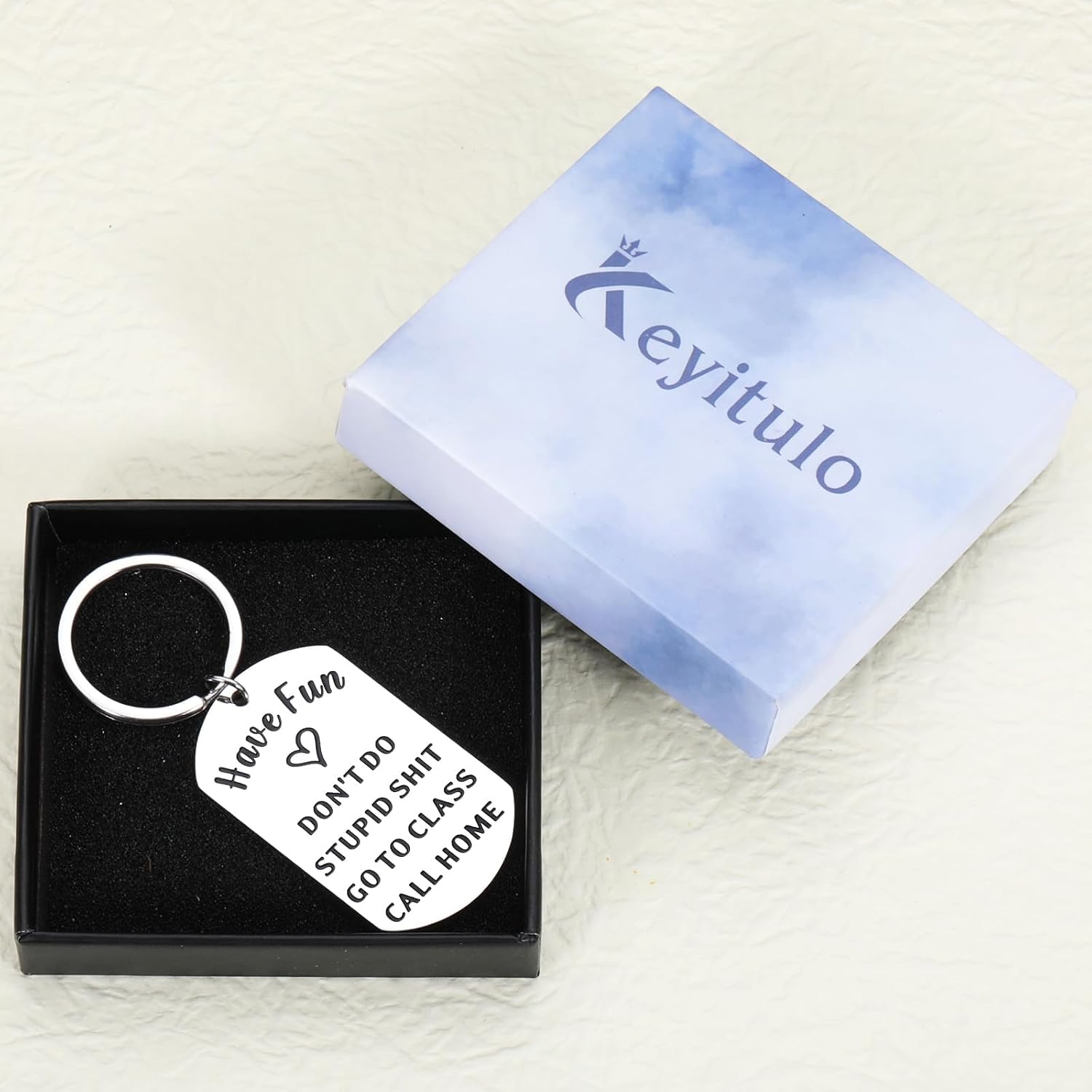 Graduation Gifts for Teens, Dont Do Stupid Shitkeychain, College Essentials for Girls,Dorm Room Essentials, College Student Gifts, Dumb Stupid Stuff for Girl Boy, Graduation Gift for College Girl