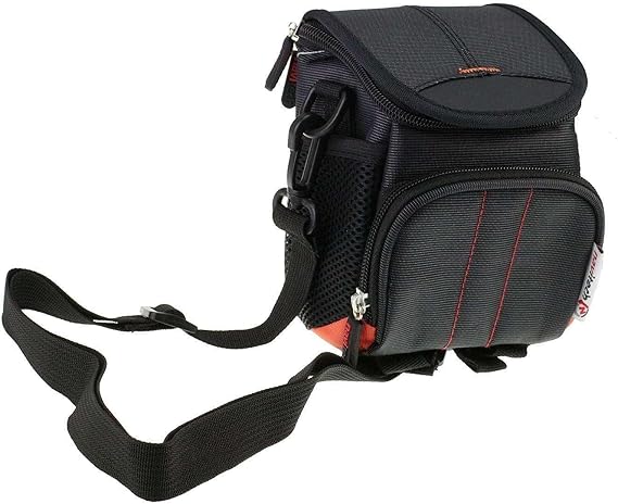 Navitech Black Camera Shoulder Bag Compatible with DSOEKEU 4K Digital Camera