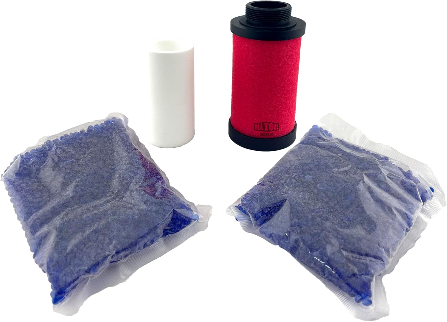 700 Series 3 Stages Air Filter Replacement Kit, Coalescing Filter, Particulate Filter, Dessicant Beads