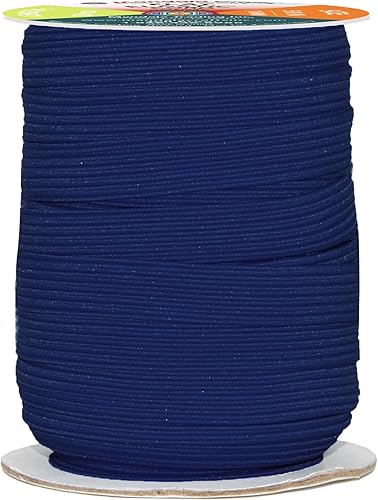 Vista 77 de Mandala Crafts - Rollo de cordón elástico plano para costura y manualidades Beige