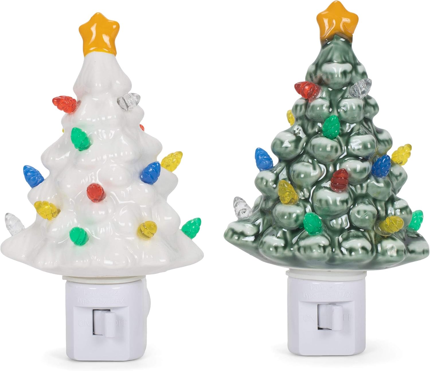Ceramic Christmas Tree Night Light