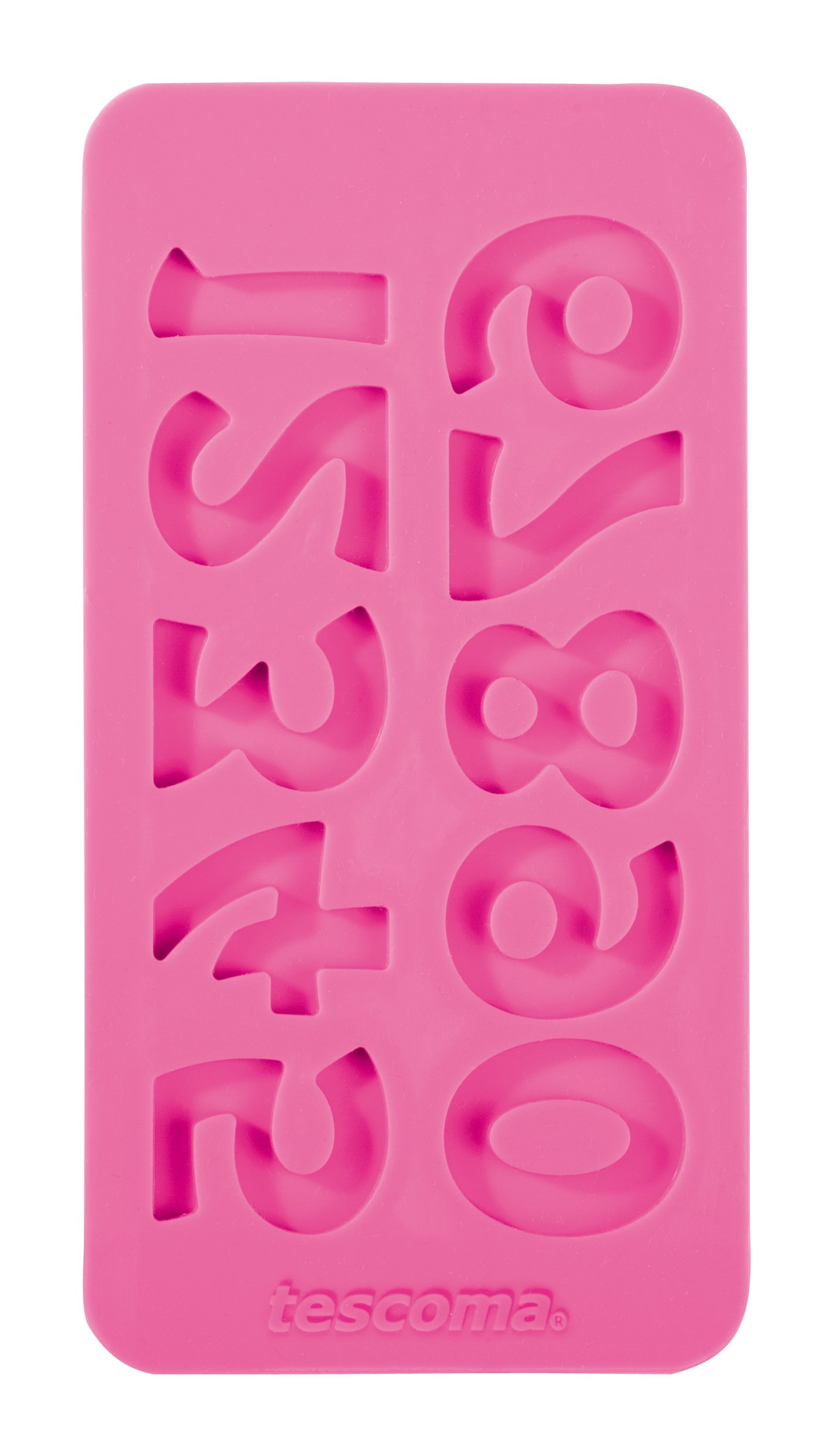 Tescoma Assorted Silicon Moulds Retro Numbers Delicia Deco,