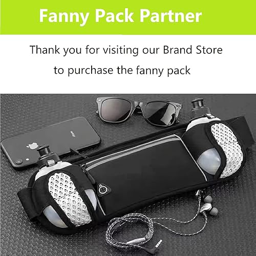 Miniatura 2 de 2 botellas de agua y riñonera con soporte para botella de agua