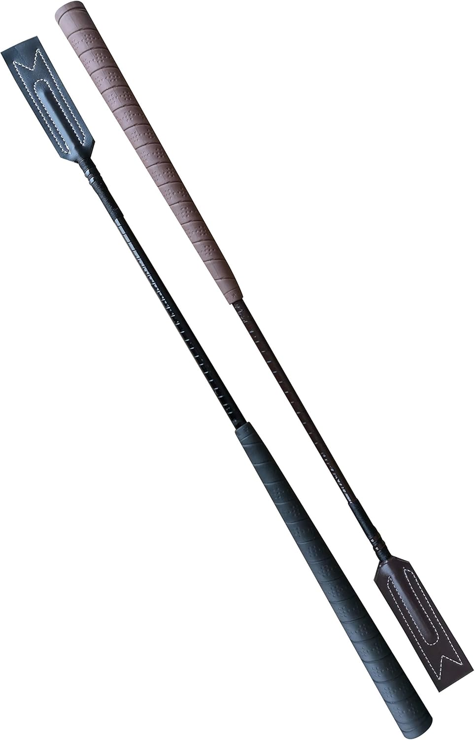 Leather Riding Crop for Horse Riding Show-Jumping Race Whip Equestrian