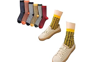 Houndstooth Socks: Reviving Retro Vibes with a Modern Twist
