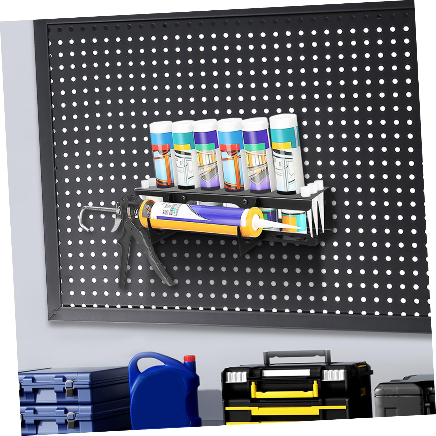 Organisateur D’outils Mural en Fer Noir pour Garage