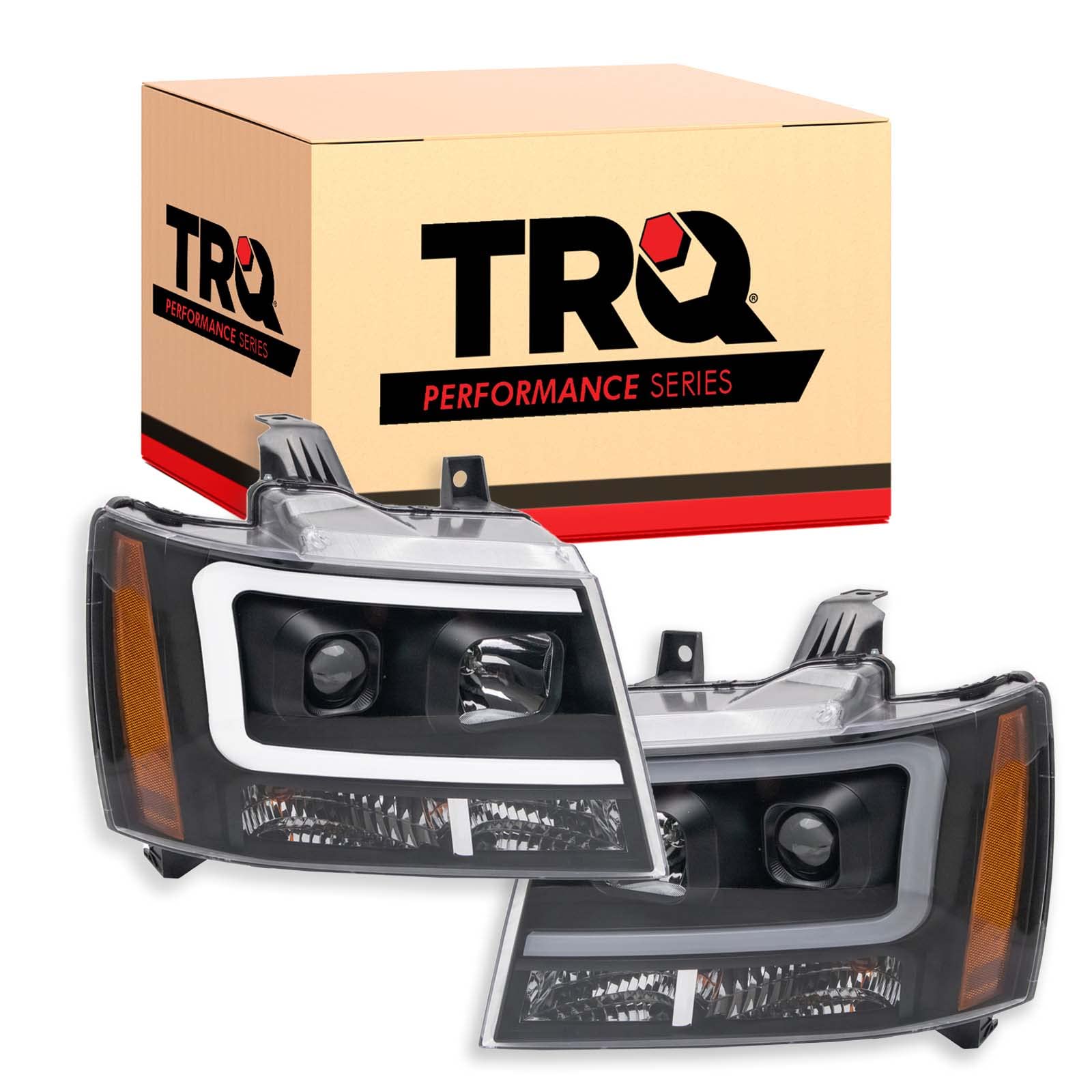 TRQ Headlight Assembly Set Driver & Passenger Side FO2502153 FO2503153 Compatible with 97-07 Ford — view 60
