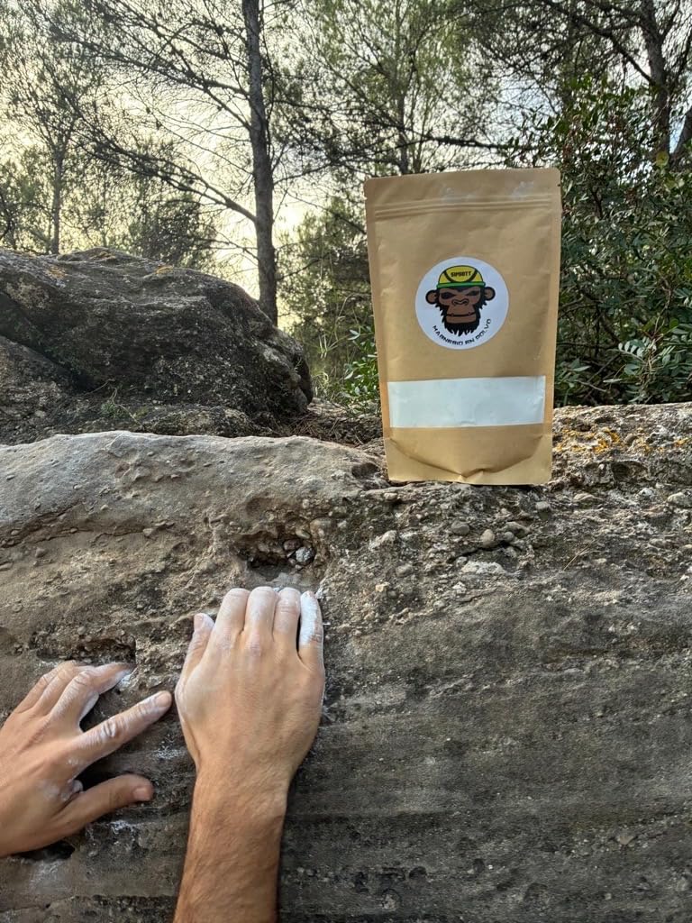 Genérico Simiott Climbing - Carbonato de Magnesio en Polvo para Escalada, Crossfit, Gimnasio, Calistenia – para Manos - 300g