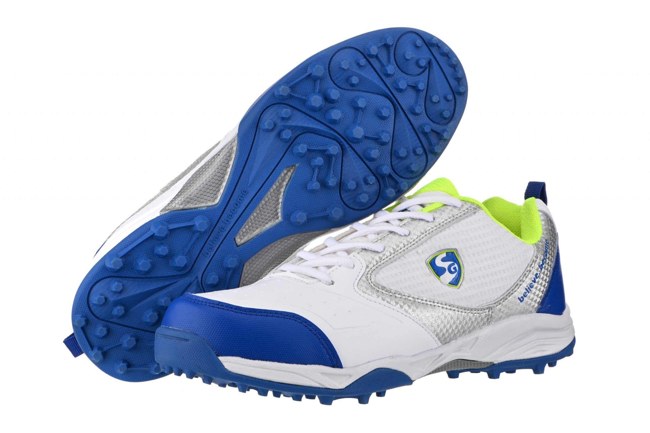 SG Mens Shoe Scorer 4 WHT/R.Blue/Lime No.9 (B09NW88SN6) Amazon Price History, Amazon Price Tracker