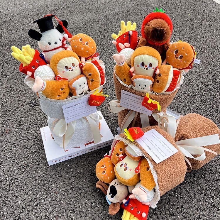 3つセット】ちいかわぬいぐるみお正月うさぎハチワレ