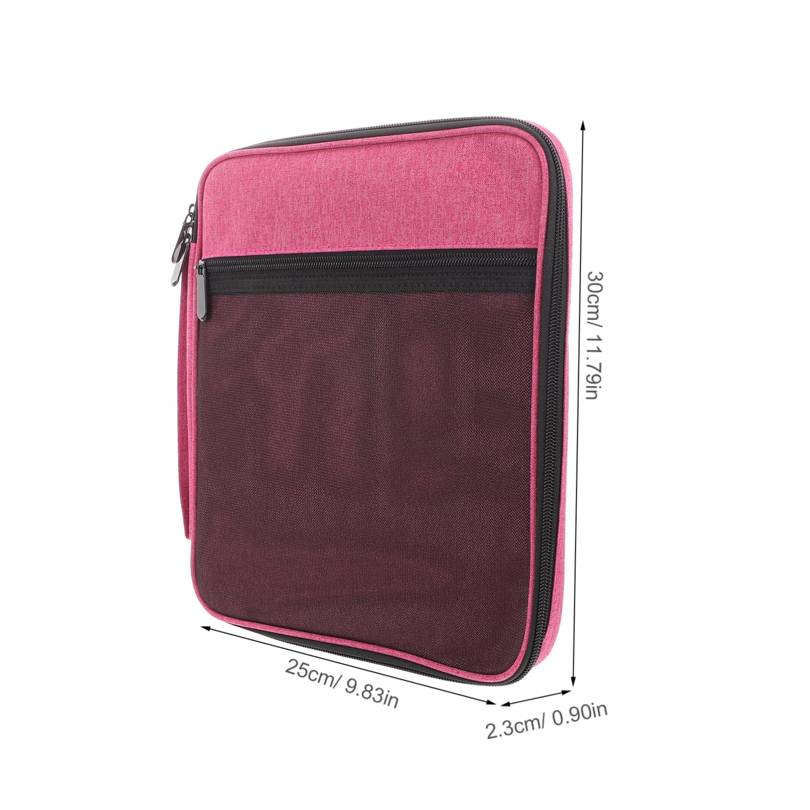 CALLARON Watch Band Storage Case Slots Polyester Organizer Pouch for Smartwatch Bands Lightweight and Portable Travel Bag Ample Capacity for Watch Strap Collection Purple