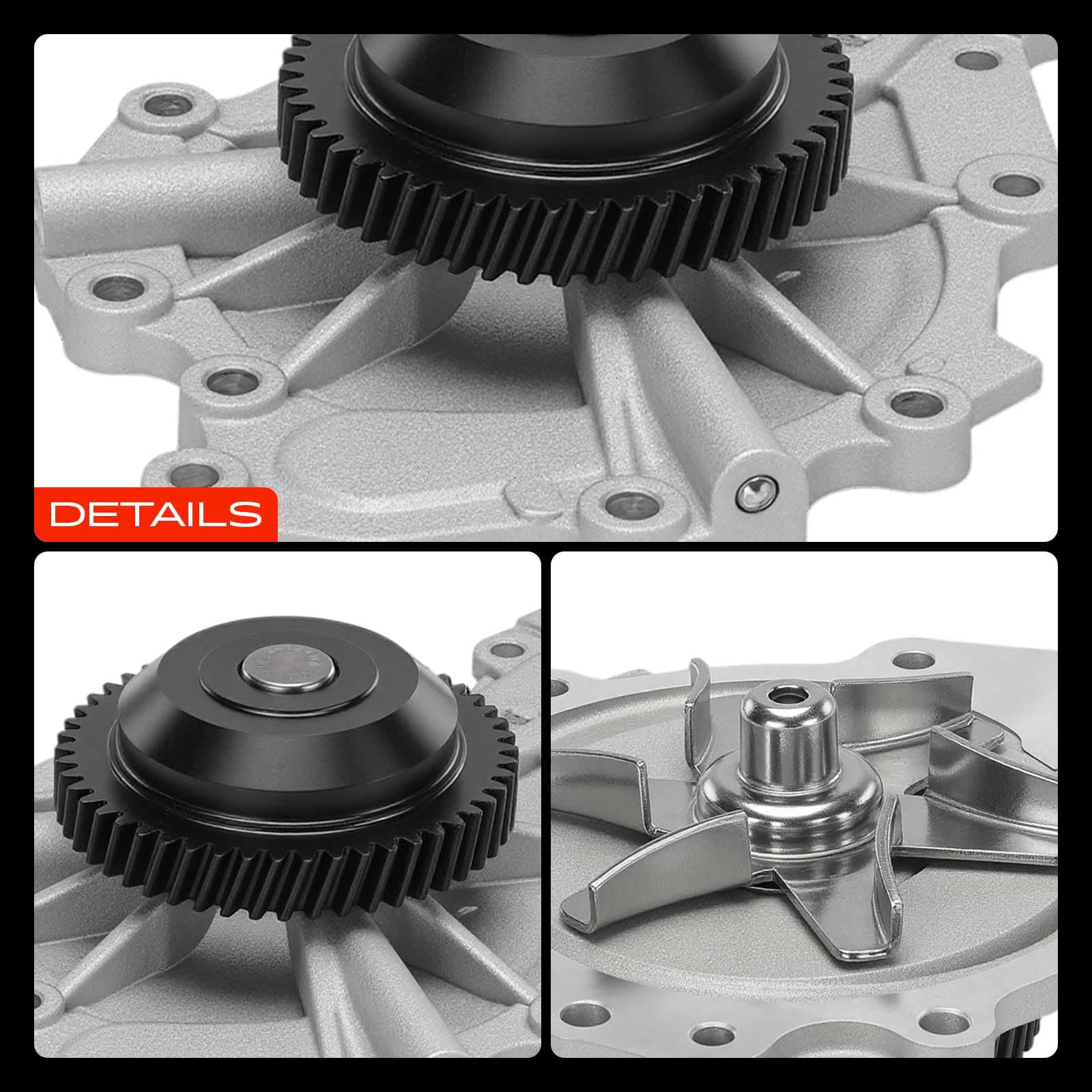 Frankberg Wasserpumpe Kühlmittel Pumpe 97730781 | Kompatibel mit Vectra C Z02, Signum Z03, Espace IV JK0/1, Vectra C CC Z02, 9-5 Kombi YS3E, Vectra C Caravan Z02