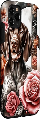 Miniatura 3 de Funda para iPhone 11 Pro Max Beautiful Peace Sign Rose German Shorthaired Pointer