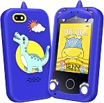 Kids Phone Toys for Boys, 3 4 5 6 7 8 Year Old Boys Girls Christmas Birthday Gifts for Kids, 2.8" Touchscreen Smartphone Toddler Cell Phone, Children Play Toy Phone with Camera, Game, Music, 8GB Card