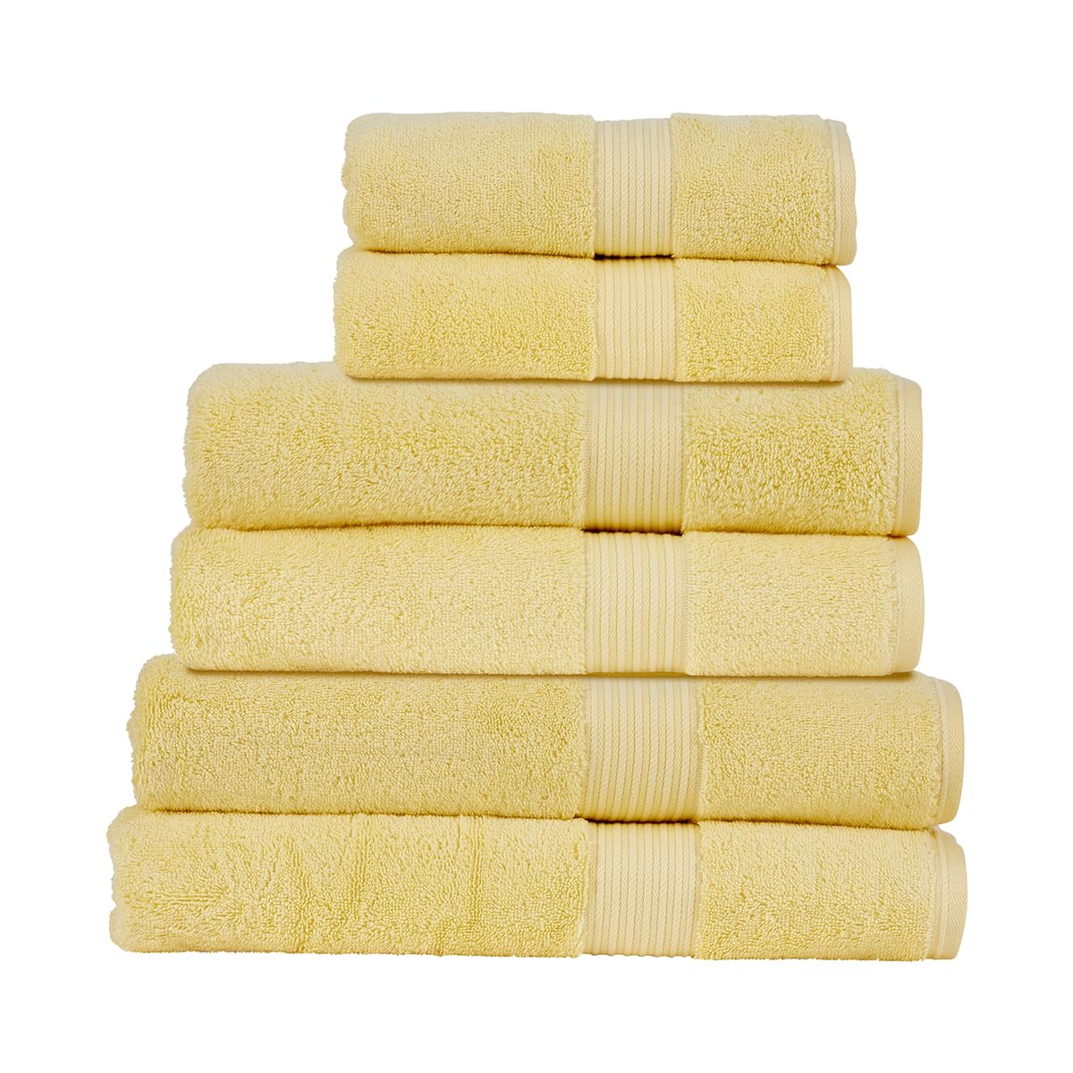 Christy Supreme Hygro 2 Hand Towels Set | Blush Pink | 100% Luxury Supima Cotton | Ultra Soft | Super Absorbent | 650GSM | Plush and Long Lasting — view 15