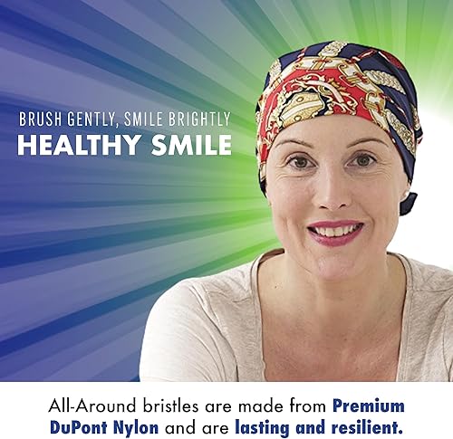 Miniatura 5 de Brilliant Cepillo de dientes redondo para adultos Specialty para bocas sensibles para apoyar la quimioterapia y otras necesidades de cuidado bucal