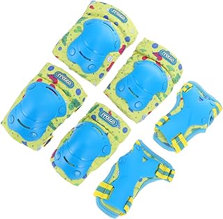 BESPORTBLE 1 Conjunto De Joelheiras De Patinação Joelheiras De Skate Conjuntos Atléticos Ternos Infantis Joelheiras E Cotoveleiras E Joelheiras Infantis Conjunto De Joelheiras E Cotoveleiras