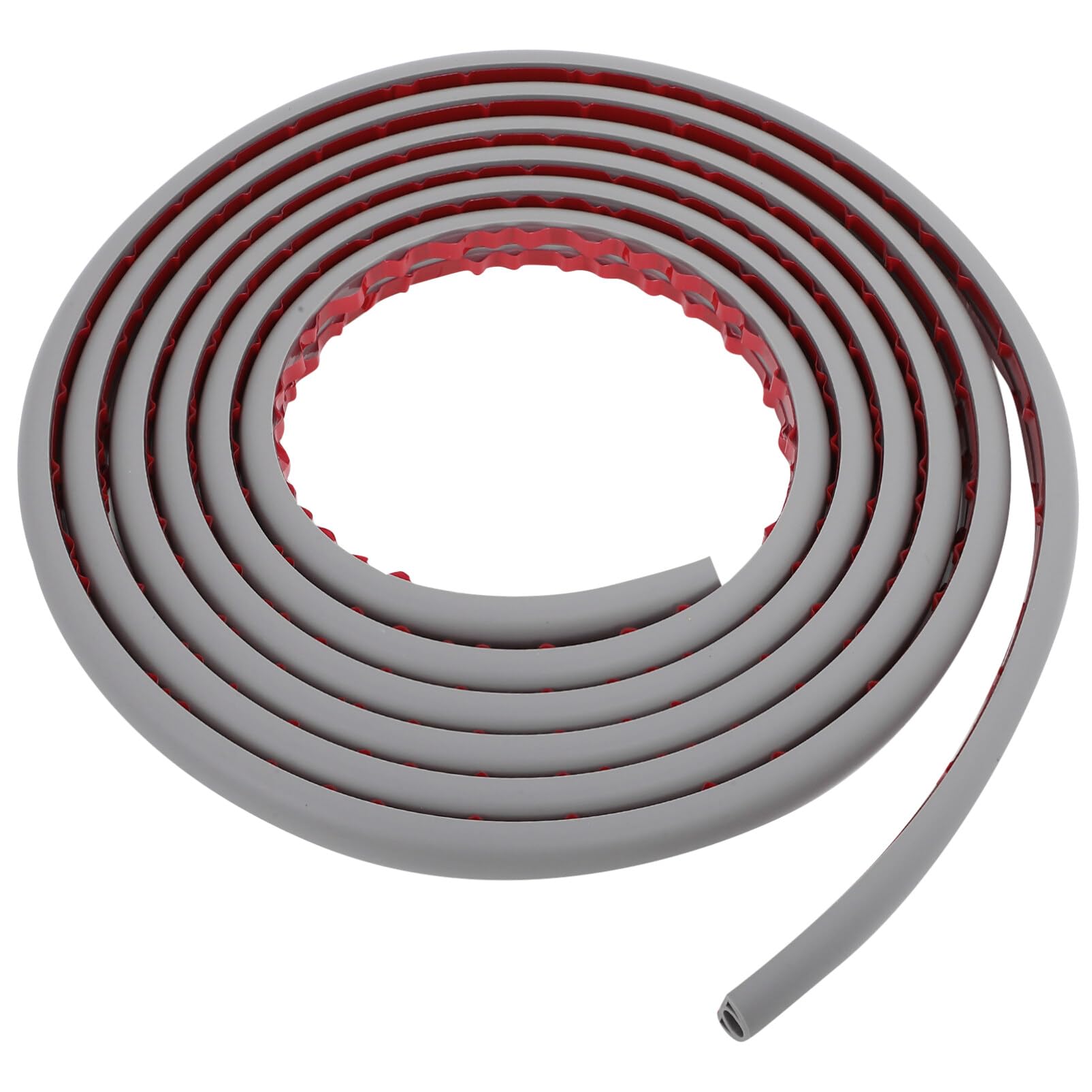 Housoutil Conducto de Protección del Cable de Tierra Gris Organizador de Cables para Oficina Canal para Cableado de Metros para TV