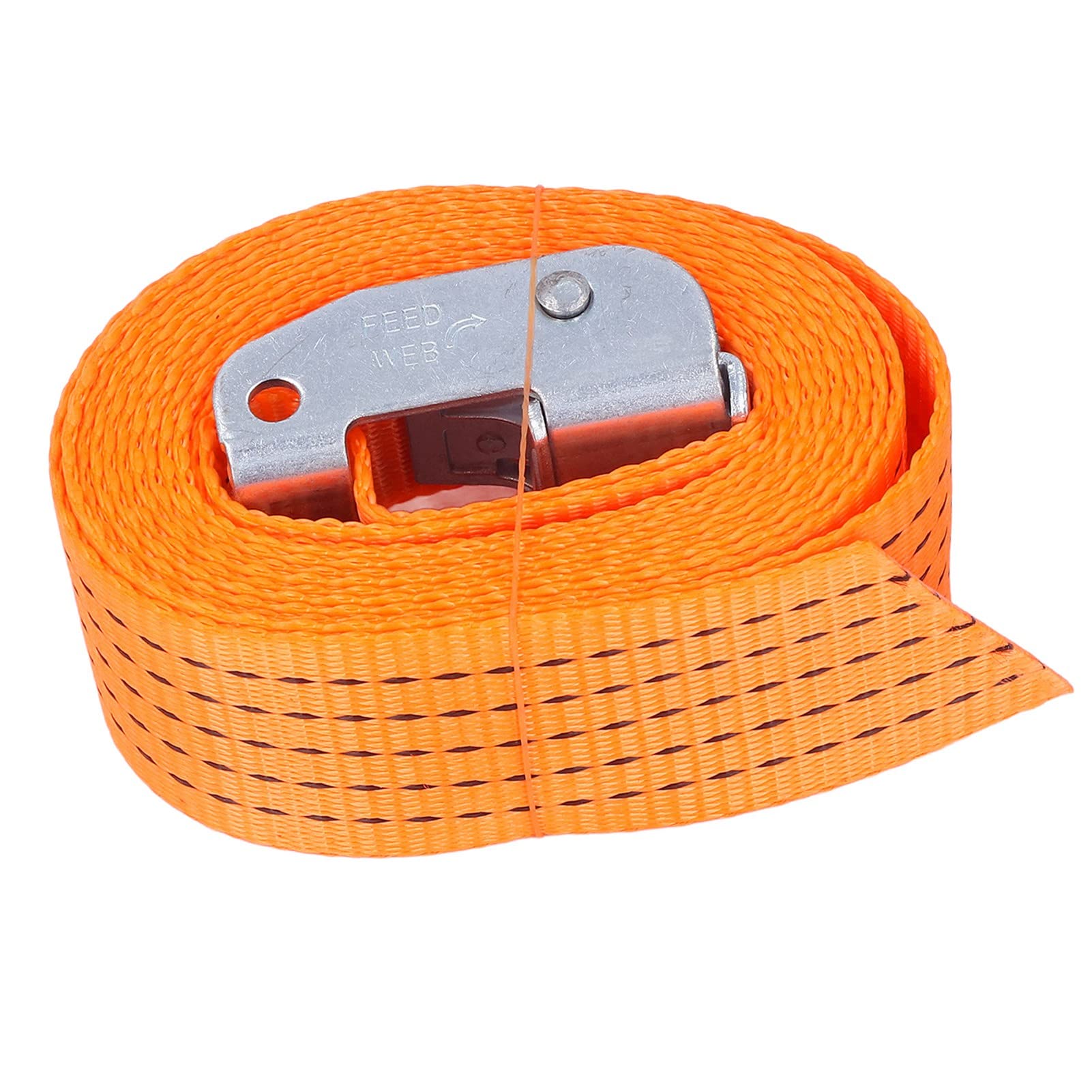 Spanngurte, 4 Stück, 2 Zoll X 10 Fuß, Polyester-Nockenschnallen-Zurrgurte, 3-Tonnen-Zug, Schnellspanner, Verstellbar, für Motorrad-Anhänger, LKW, Kajak, Boot, Frachttransport