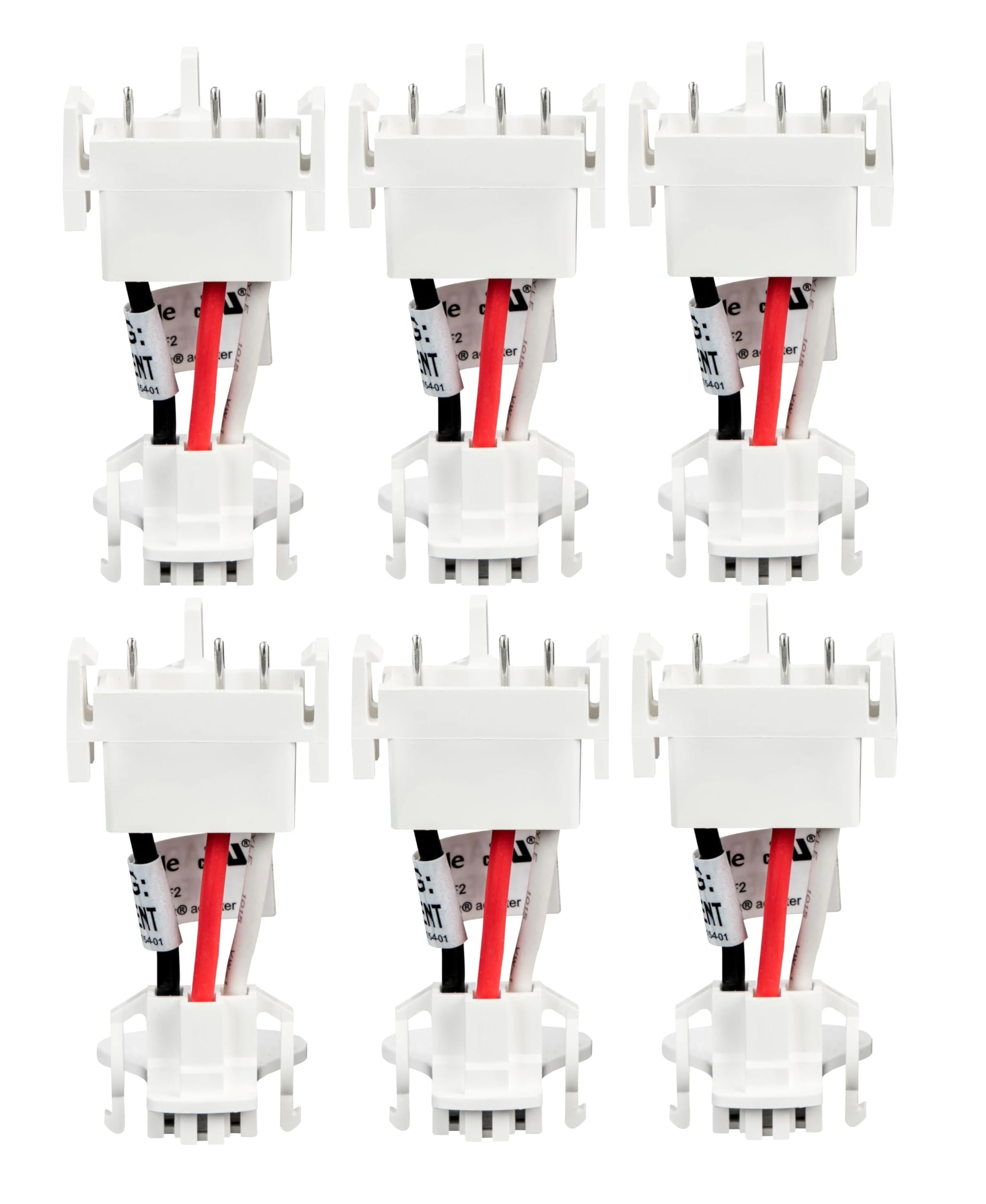 Kidde KA-F Quick Convert Adapter, Allows Installation of Kidde Smoke Alarm in Firex Wiring Harness (6 Pack) – Check Compatibility
