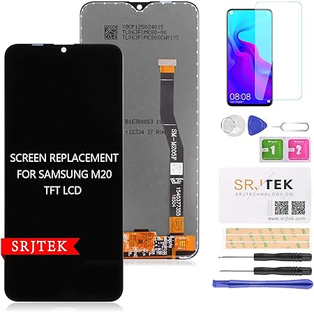 Amazon Com Screen Replacement For Samsung M 19 M5f M5 6 3 Lcd Display Touch Digitizer Glass Panel Full Assembly Cell Phones Accessories