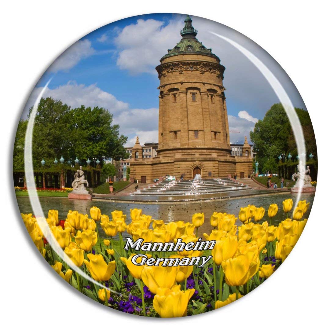 Hildesheim Alemania Imán De Viaje Recuerdo 3D Cristal Colección Regalo Nevera Imán